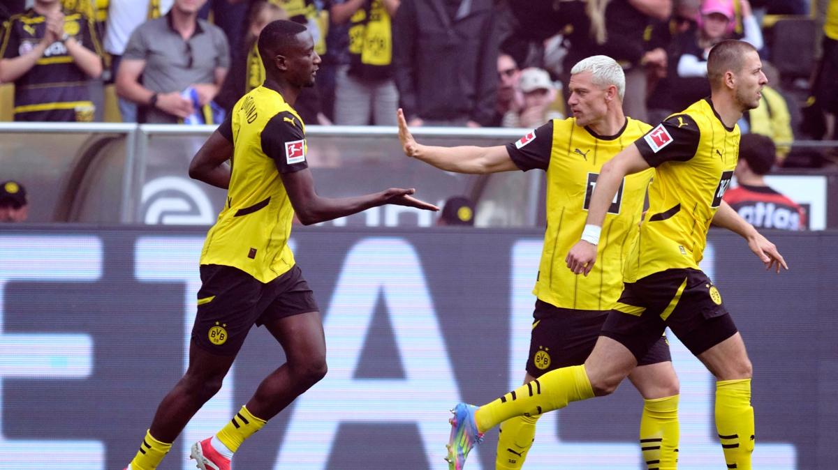 Borussia Dortmund, Şampiyonlar Ligi biletini kapmayı başardı