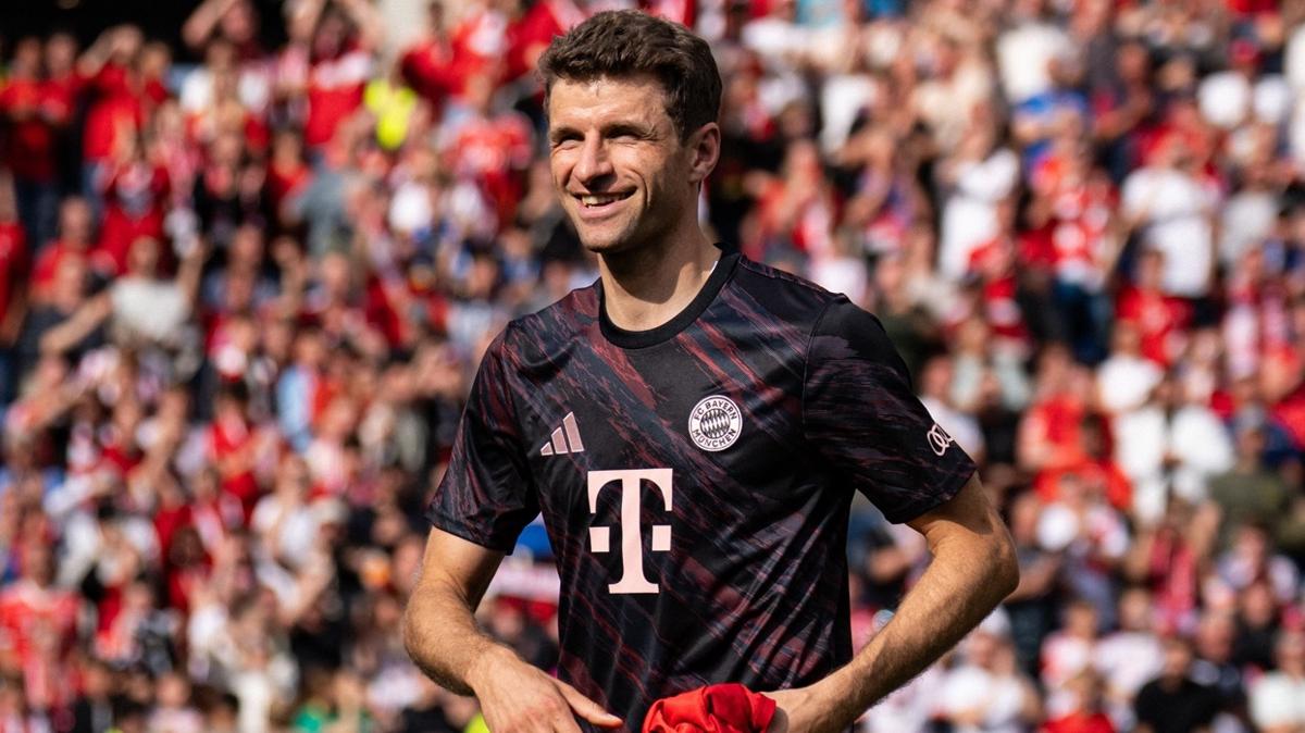 Thomas Müller son maçına çıktı! Bayern Münih 4 golle kazandı